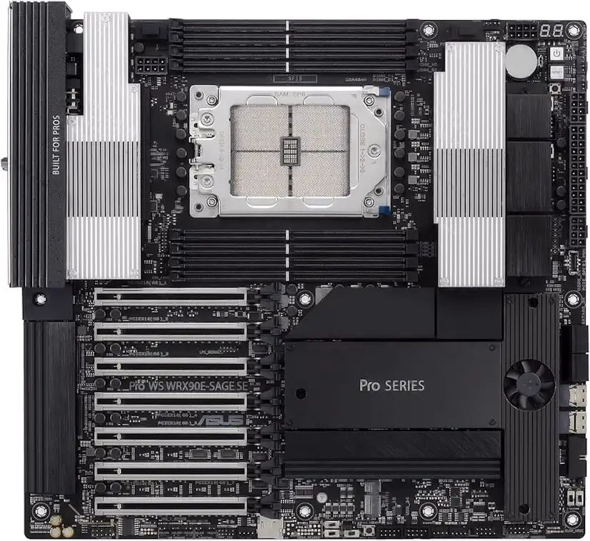 Montaje Placa Base ASUS PRO WS W890-SAGE-SE Madrid Informático Domicilio Madrid - Montaje Placa Base ASUS PRO WS W890-SAGE-SE Madrid