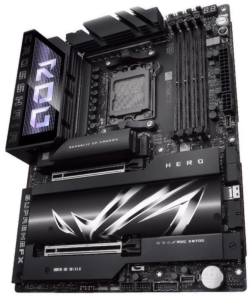 Montaje Placa Base ASUS ROG CROSSHAIR X870E DARK HERO Madrid Informático Domicilio Madrid - Montaje Placa Base ASUS ROG CROSSHAIR X870E DARK HERO Madrid